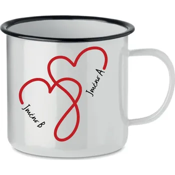 Plecháček Propletená srdce