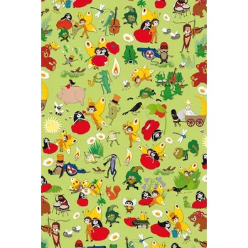 Balící papír BP1 673 - Balící papír 70x100 dárkový Večerníčky