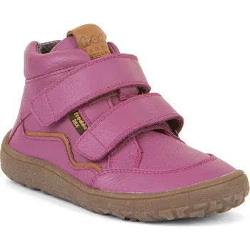 Chlapecká obuv Froddo barefoot celoroční kotníkové Autumn Tex G3110255-8 Fuxia tmavá růžová Velikost: 28