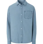 LIVERGY® Pánská džínová košile s BIO bavlnou (světle modrá, M (39/40))