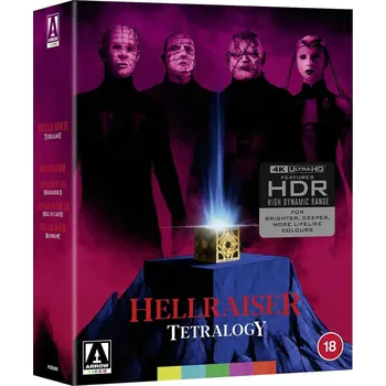 Blu-ray film Hellraiser Tetralogy (1-4) - 4K Ultra HD Blu-ray (bez CZ)