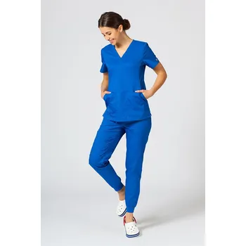 Dámský overall Lékařská souprava Maevn EON Sporty & Comfy královsky modrá