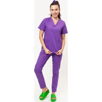 Dámský overall Dámská lékařská souprava Sunrise Basic Classic FRESH fialová