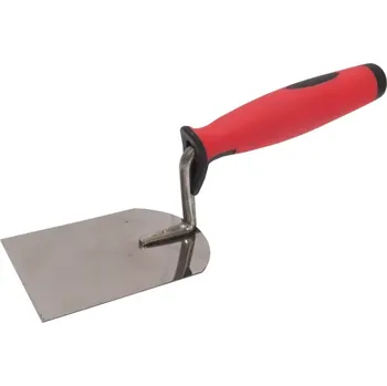Zednická lžíce Lžíce 70x100 mm, nerezová, štukatérská, lopatička TOPTRADE 106061