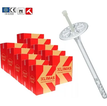 Klimas Wkret-Met 10x70mm - PACK (10x200ks) -Fasádní hmoždinky LTX - plastový trn