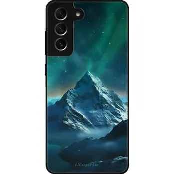 Pouzdro na mobilní telefon Lesklé pouzdro iSaprio pro Samsung Galaxy S21 FE 5G - Aurora 01 (Lesklé pouzdro, kryt, obal iSaprio Exclusive na mobil Samsung Galaxy S21 FE 5G s motivem Aurora 01 - elegantní skleněný vzhled, skvělá ochrana mobilu a luxusní styl, vyrobeno v Česku)