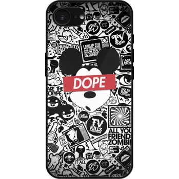 Pouzdro na mobilní telefon Lesklé pouzdro iSaprio pro Apple iPhone 16e - DOPE (Lesklé pouzdro, kryt, obal iSaprio Exclusive na mobil Apple iPhone 16e s motivem DOPE - elegantní skleněný vzhled, skvělá ochrana mobilu a luxusní styl, vyrobeno v Česku)