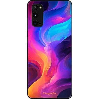 Pouzdro na mobilní telefon Lesklé pouzdro iSaprio pro Samsung Galaxy S20 - Abstract Wave 01 (Lesklé pouzdro, kryt, obal iSaprio Exclusive na mobil Samsung Galaxy S20 s motivem Abstract Wave 01 - elegantní skleněný vzhled, skvělá ochrana mobilu a luxusní styl, vyrobeno v Česku)