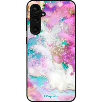 Pouzdro na mobilní telefon Lesklé pouzdro iSaprio pro Samsung Galaxy S23 FE - Galactic Paper (Lesklé pouzdro, kryt, obal iSaprio Exclusive na mobil Samsung Galaxy S23 FE s motivem Galactic Paper - elegantní skleněný vzhled, skvělá ochrana mobilu a luxusní styl, vyrobeno v Česku)