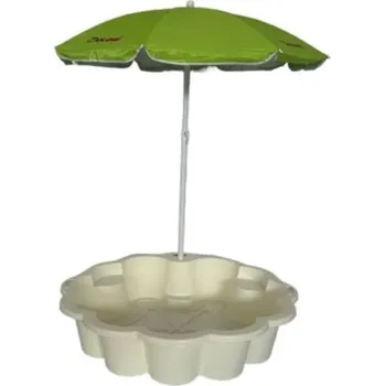 Pískoviště Doloni Pískoviště květ se slunečníkem bílé