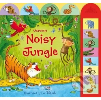 Cizojazyčná kniha Noisy Jungle - Sam Taplin Usborne