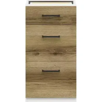 Kuchyňská linka Kuchyňská skříňka Junona Line D3S/40/82 BBL, dub delano - SLEVA 3% s kodem radost25