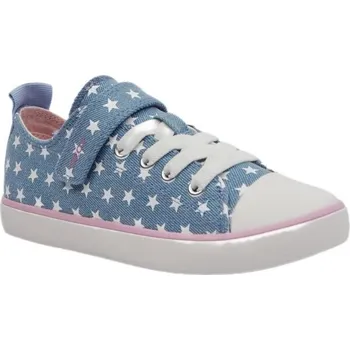 Dívčí obuv Dívčí tenisky Geox J GISLI 24 Modrá, Bílá, Růžová