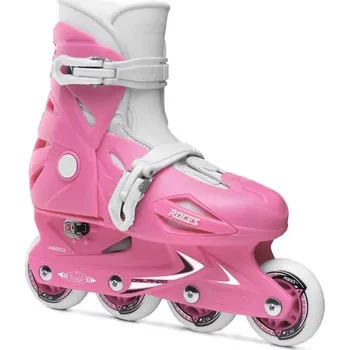 Kolečkové brusle Dětské kolečkové brusle Roces Orlando III Pink, Y8.0-Y11.0, 25-29, 4x, 64 Roces