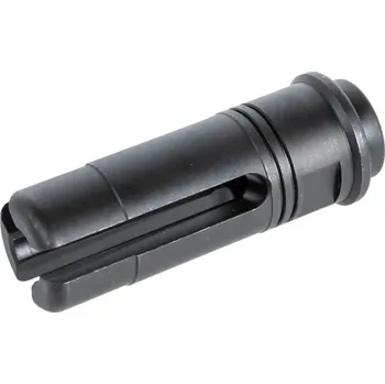 Airsoft 5KU CNC Kompenzátor - černý, 14mm levotočivý, 5KU, 5KU-395