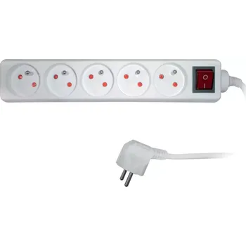 Prodlužovací kabel 35030731 Prodlužovací kabel 5m/5 3×1,0mm WS SENCOR SPC 31