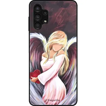 Pouzdro na mobilní telefon Lesklé pouzdro iSaprio pro Samsung Galaxy A13 - Angel of Love (Lesklé pouzdro, kryt, obal iSaprio Exclusive na mobil Samsung Galaxy A13 s motivem Angel of Love - elegantní skleněný vzhled, skvělá ochrana mobilu a luxusní styl, vyrobeno v Česku)