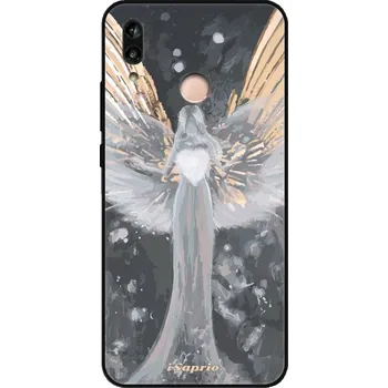 Pouzdro na mobilní telefon Lesklé pouzdro iSaprio pro Huawei P20 Lite - Angel (Lesklé pouzdro, kryt, obal iSaprio Exclusive na mobil Huawei P20 Lite s motivem Angel - elegantní skleněný vzhled, skvělá ochrana mobilu a luxusní styl, vyrobeno v Česku)