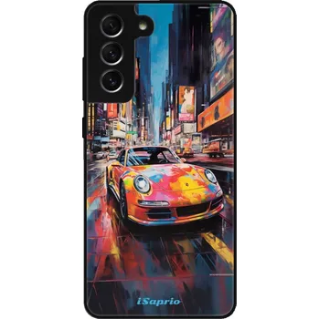 Pouzdro na mobilní telefon Lesklé pouzdro iSaprio pro Samsung Galaxy S21 FE 5G - Abstract Porsche (Lesklé pouzdro, kryt, obal iSaprio Exclusive na mobil Samsung Galaxy S21 FE 5G s motivem Abstract Porsche - elegantní skleněný vzhled, skvělá ochrana mobilu a luxusní styl, vyrobeno v