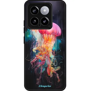 Pouzdro na mobilní telefon Lesklé pouzdro iSaprio pro Xiaomi 14 - Abstract Jellyfish (Lesklé pouzdro, kryt, obal iSaprio Exclusive na mobil Xiaomi 14 s motivem Abstract Jellyfish - elegantní skleněný vzhled, skvělá ochrana mobilu a luxusní styl, vyrobeno v Česku)