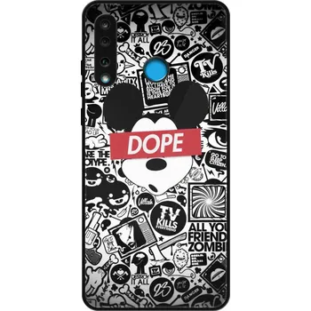 Pouzdro na mobilní telefon Lesklé pouzdro iSaprio pro Huawei P30 Lite - DOPE (Lesklé pouzdro, kryt, obal iSaprio Exclusive na mobil Huawei P30 Lite s motivem DOPE - elegantní skleněný vzhled, skvělá ochrana mobilu a luxusní styl, vyrobeno v Česku)