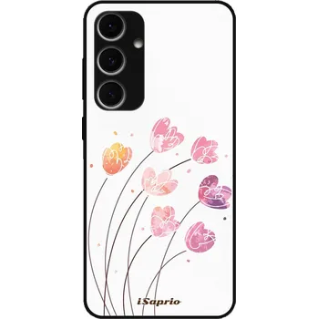 Pouzdro na mobilní telefon Lesklé pouzdro iSaprio pro Samsung Galaxy S24 FE - Flowers 14 (Lesklé pouzdro, kryt, obal iSaprio Exclusive na mobil Samsung Galaxy S24 FE s motivem Flowers 14 - elegantní skleněný vzhled, skvělá ochrana mobilu a luxusní styl, vyrobeno v Česku)