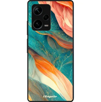 Pouzdro na mobilní telefon Lesklé pouzdro iSaprio pro Xiaomi Redmi Note 12 Pro Plus 5G - Abstract Marble (Lesklé pouzdro, kryt, obal iSaprio Exclusive na mobil Xiaomi Redmi Note 12 Pro Plus 5G s motivem Abstract Marble - elegantní skleněný vzhled, skvělá ochrana mobilu a luxusní)