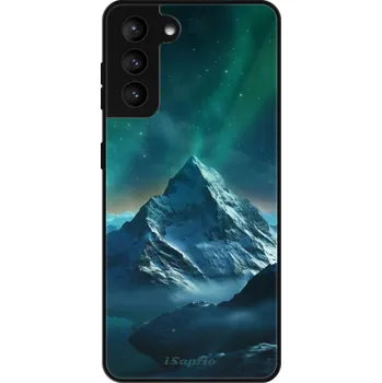 Pouzdro na mobilní telefon Lesklé pouzdro iSaprio pro Samsung Galaxy S21 - Aurora 01 (Lesklé pouzdro, kryt, obal iSaprio Exclusive na mobil Samsung Galaxy S21 s motivem Aurora 01 - elegantní skleněný vzhled, skvělá ochrana mobilu a luxusní styl, vyrobeno v Česku)