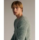 Pánský svetr Alpaka Blend Světle modrá L