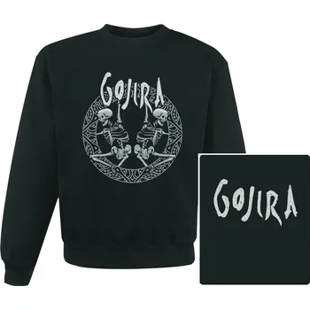 Pánská mikina mikina bez kapuce Gojira - skeletons