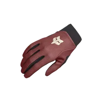 Cyklistické rukavice Fox Racing x Trek dámské MTB cyklistické rukavice Ranger Brown - S