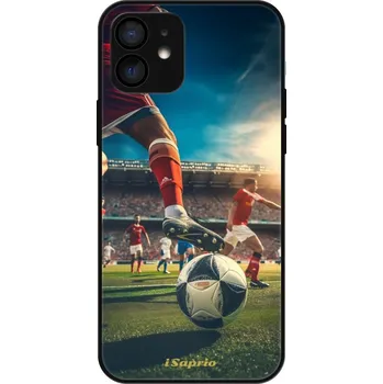 Pouzdro na mobilní telefon Lesklé pouzdro iSaprio pro Apple iPhone 12 - Football 12 (Lesklé pouzdro, kryt, obal iSaprio Exclusive na mobil Apple iPhone 12 s motivem Football 12 - elegantní skleněný vzhled, skvělá ochrana mobilu a luxusní styl, vyrobeno v Česku)
