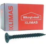 Klimas Wkret-Met 4,8x120mm - 200ks - Vruty fosfátové sádrokarton / kov