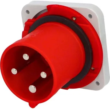 vypínač a zásuvka FAMATEL Přívodka vestavná 13377 IP54/400V/63A/4P 6h, přímá - SpeedPRO, 13377