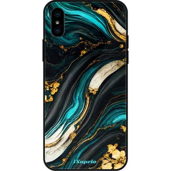 Pouzdro na mobilní telefon Lesklé pouzdro iSaprio pro Apple iPhone X / XS - Dark Paint 10 (Lesklé pouzdro, kryt, obal iSaprio Exclusive na mobil Apple iPhone X / XS s motivem Dark Paint 10 - elegantní skleněný vzhled, skvělá ochrana mobilu a luxusní styl, vyrobeno v Česku)