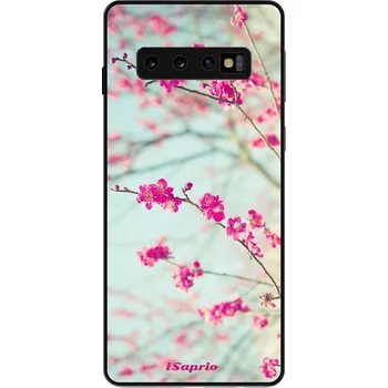 Pouzdro na mobilní telefon Lesklé pouzdro iSaprio pro Samsung Galaxy S10 - Blossom 01 (Lesklé pouzdro, kryt, obal iSaprio Exclusive na mobil Samsung Galaxy S10 s motivem Blossom 01 - elegantní skleněný vzhled, skvělá ochrana mobilu a luxusní styl, vyrobeno v Česku)