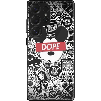 Pouzdro na mobilní telefon Lesklé pouzdro iSaprio pro Samsung Galaxy S25 Ultra - DOPE (Lesklé pouzdro, kryt, obal iSaprio Exclusive na mobil Samsung Galaxy S25 Ultra s motivem DOPE - elegantní skleněný vzhled, skvělá ochrana mobilu a luxusní styl, vyrobeno v Česku)