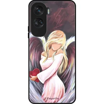 Pouzdro na mobilní telefon Lesklé pouzdro iSaprio pro Honor 90 Lite 5G - Angel of Love (Lesklé pouzdro, kryt, obal iSaprio Exclusive na mobil Honor 90 Lite 5G s motivem Angel of Love - elegantní skleněný vzhled, skvělá ochrana mobilu a luxusní styl, vyrobeno v Česku)