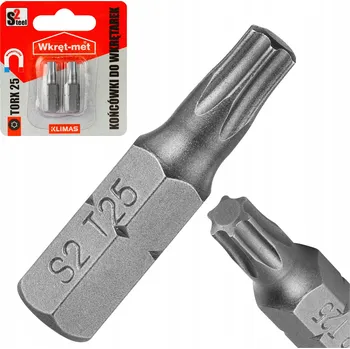 Bit Klimas Wkret-Met TX-25 - 2ks - Nadstavce - Bity torx