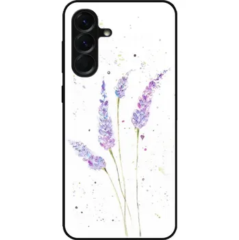 Pouzdro na mobilní telefon Lesklé pouzdro iSaprio pro Samsung Galaxy A56 5G - Lavender (Lesklé pouzdro, kryt, obal iSaprio Exclusive na mobil Samsung Galaxy A56 5G s motivem Lavender - elegantní skleněný vzhled, skvělá ochrana mobilu a luxusní styl, vyrobeno v Česku)