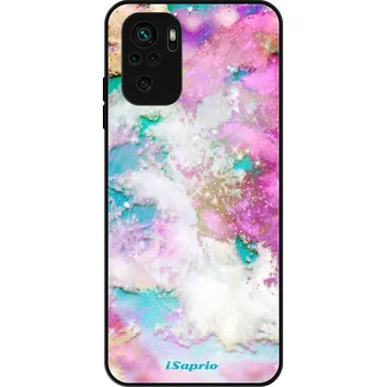 Pouzdro na mobilní telefon Lesklé pouzdro iSaprio pro Xiaomi Redmi Note 10 / Note 10S - Galactic Paper (Lesklé pouzdro, kryt, obal iSaprio Exclusive na mobil Xiaomi Redmi Note 10 / Note 10S s motivem Galactic Paper - elegantní skleněný vzhled, skvělá ochrana mobilu a luxusní styl,)