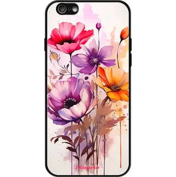 Pouzdro na mobilní telefon Lesklé pouzdro iSaprio pro Apple iPhone 6 / 6S - Flowers 22 (Lesklé pouzdro, kryt, obal iSaprio Exclusive na mobil Apple iPhone 6 / 6S s motivem Flowers 22 - elegantní skleněný vzhled, skvělá ochrana mobilu a luxusní styl, vyrobeno v Česku)
