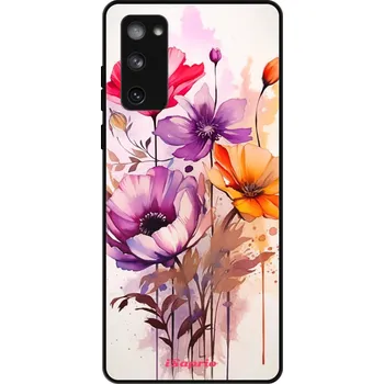 Pouzdro na mobilní telefon Lesklé pouzdro iSaprio pro Samsung Galaxy S20 FE - Flowers 22 (Lesklé pouzdro, kryt, obal iSaprio Exclusive na mobil Samsung Galaxy S20 FE s motivem Flowers 22 - elegantní skleněný vzhled, skvělá ochrana mobilu a luxusní styl, vyrobeno v Česku)