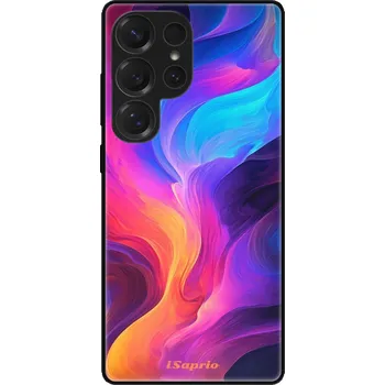Pouzdro na mobilní telefon Lesklé pouzdro iSaprio pro Samsung Galaxy S25 Ultra - Abstract Wave 01 (Lesklé pouzdro, kryt, obal iSaprio Exclusive na mobil Samsung Galaxy S25 Ultra s motivem Abstract Wave 01 - elegantní skleněný vzhled, skvělá ochrana mobilu a luxusní styl, vyrobeno v