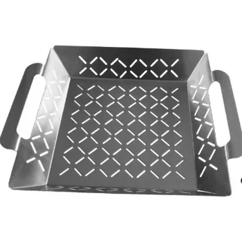 Příslušenství pro gril Grilovací koš nerez malý STEUBER