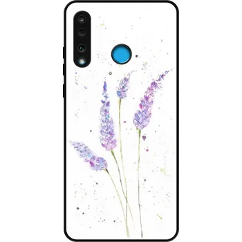Pouzdro na mobilní telefon Lesklé pouzdro iSaprio pro Huawei P30 Lite - Lavender (Lesklé pouzdro, kryt, obal iSaprio Exclusive na mobil Huawei P30 Lite s motivem Lavender - elegantní skleněný vzhled, skvělá ochrana mobilu a luxusní styl, vyrobeno v Česku)