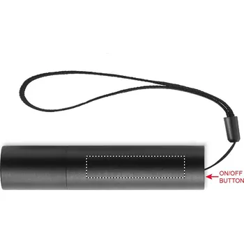 Svítilna Hliníková dobíjecí svítilna Laserové gravírování (max. 1 barva, 10x45mm) 1 barva 5 SIDE 1