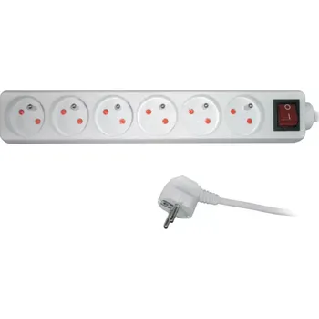 Prodlužovací kabel 35030734 Prodlužovací kabel 5m/6 3×1,0mm WS SENCOR SPC 34