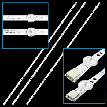 Dálkový ovladač Telefunken TLFK LB40 LED podsvit VES400UNDS-2D-N11, VES400UNDS-2D-N12 - sada 3 pásků