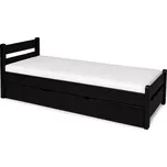 GABI Dřevěná postel Relax 100x200 Wenge